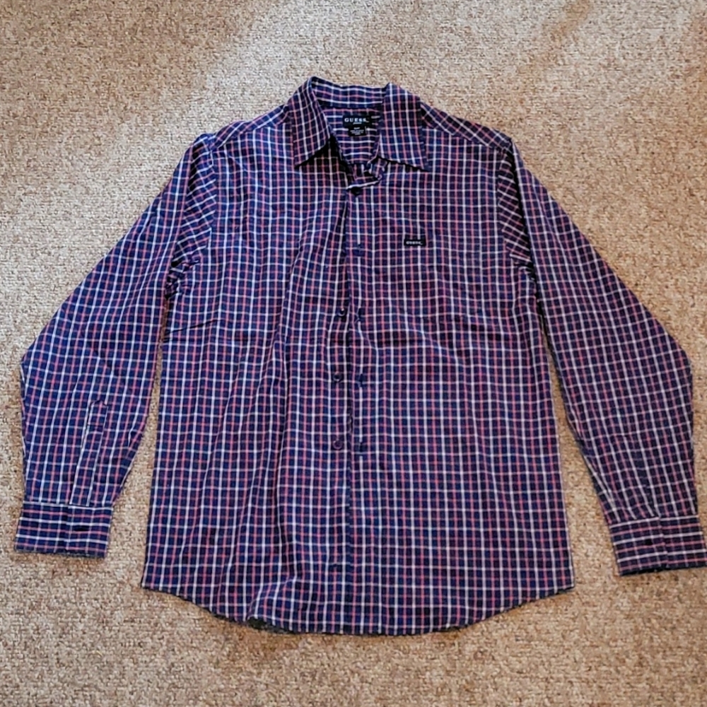 Guess Jean long sleeve buttoned shirt